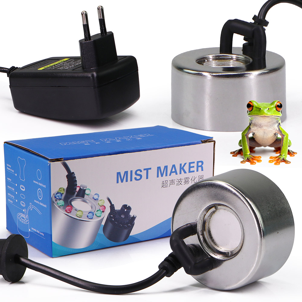 Terrarium Fogger Ultrasonic - Ultrasonic Fogger w/ Water Sensor Mist