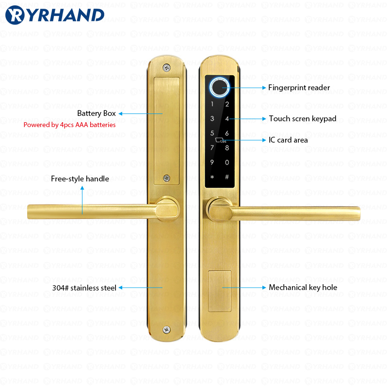 IP66 Gold Stainless steel Slid - огляд і ціна Glass Door Hinge