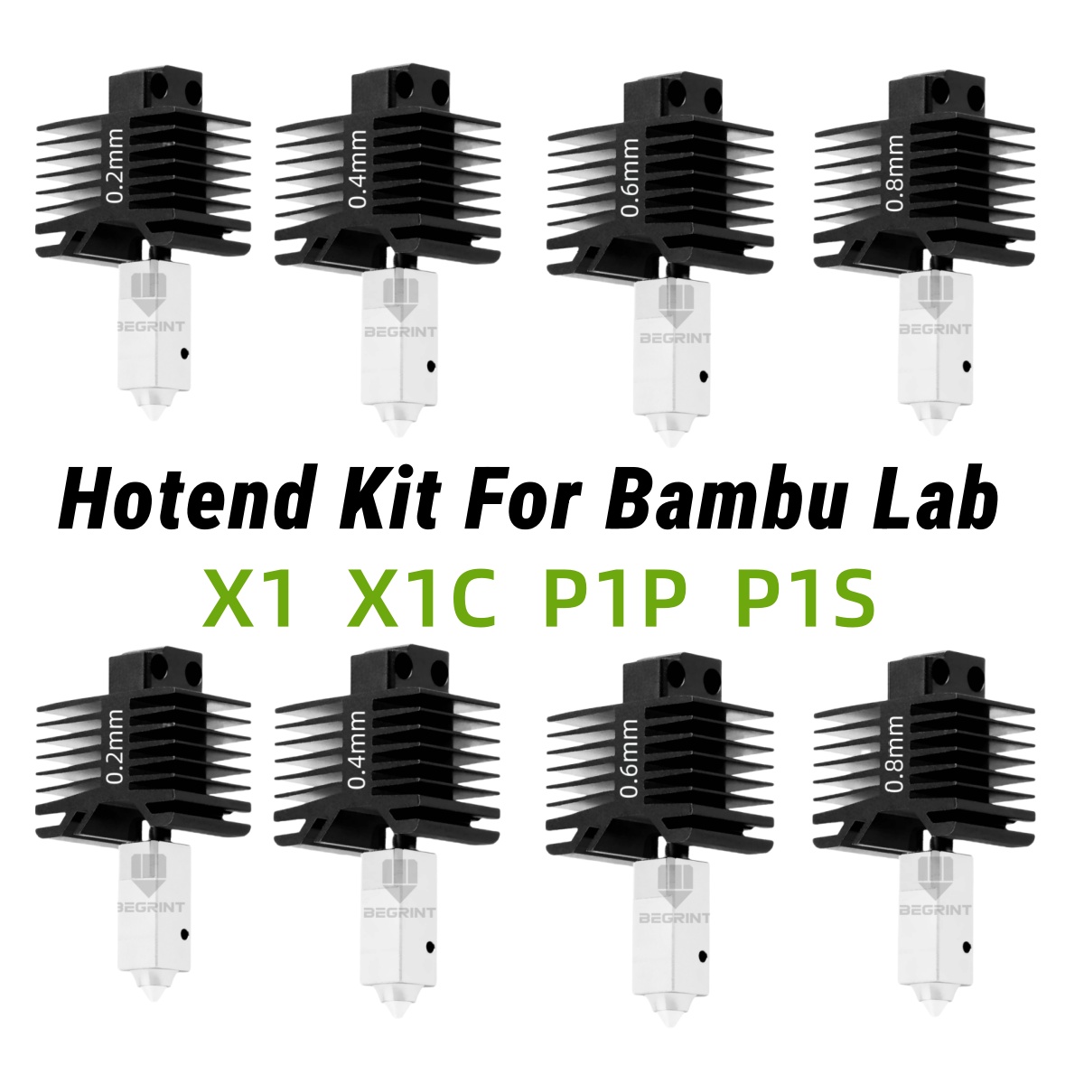 NEW Hotend Kit For Bambu Lab X - огляд і ціна Ceramic Heat Emitter