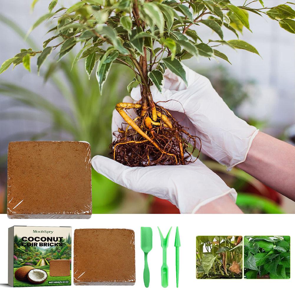 Coconut Coir Fiber Brick - Org - огляд і ціна Substrate Coconut Fiber