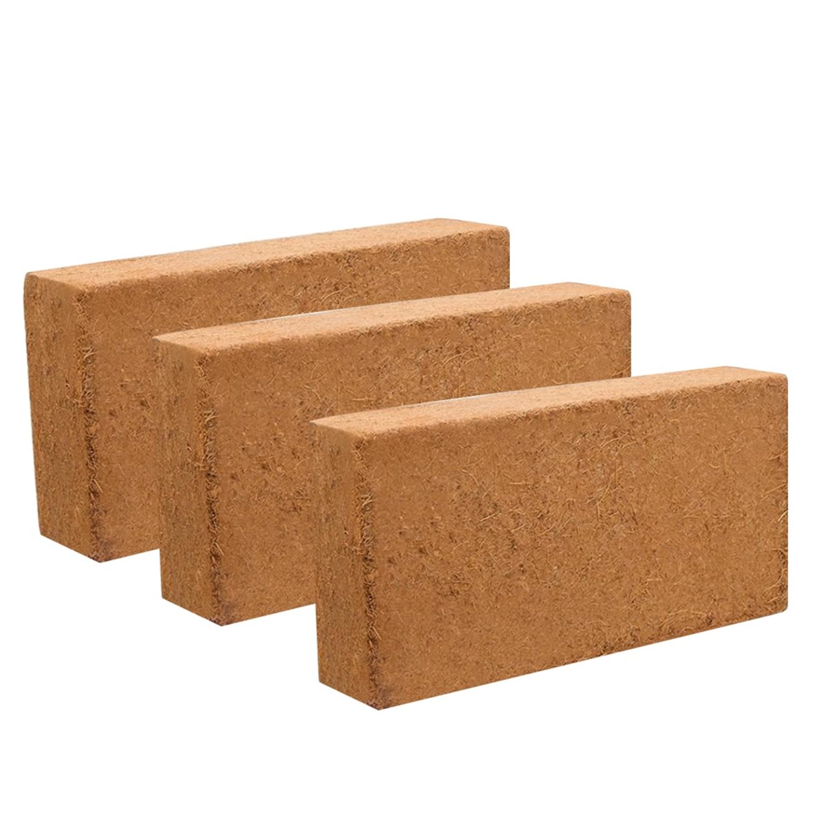HITL 3 Pack Bricks, for Plants - огляд і ціна Substrate Coconut Fiber