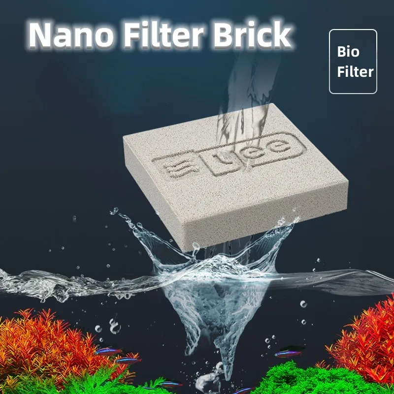 1/2pcs Fish Tank Nano Ceramic  - огляд і ціна Aquael Filter Fzn