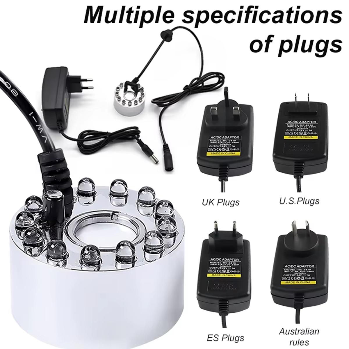 Mini Led Mist Maker Fogger Pon - огляд і ціна Terrarium Fogger Ultrasonic
