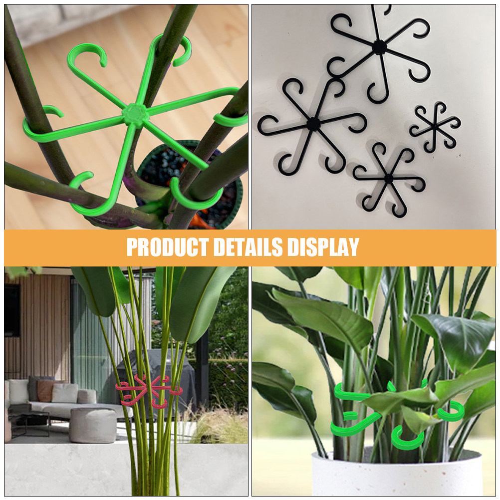 12Pcs Plant Support Clips for  - огляд і ціна Vine Climbing Plastic
