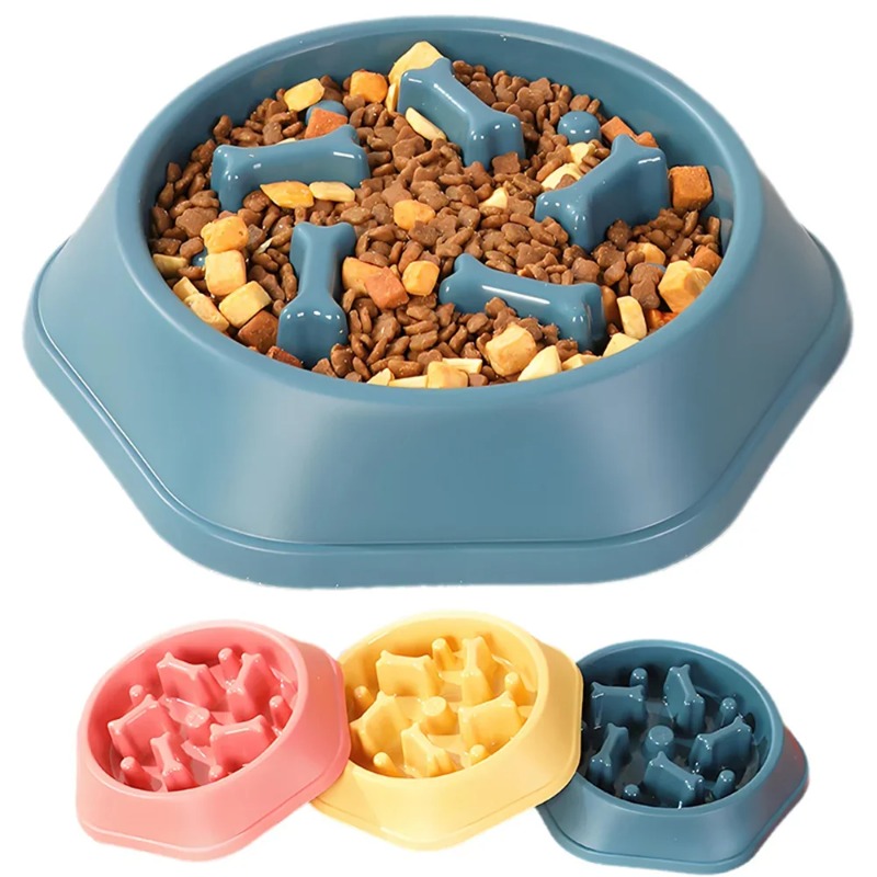 1Pc Slow Feeder Dog Bowl Anti- - огляд і ціна Royal Canin Food Medium